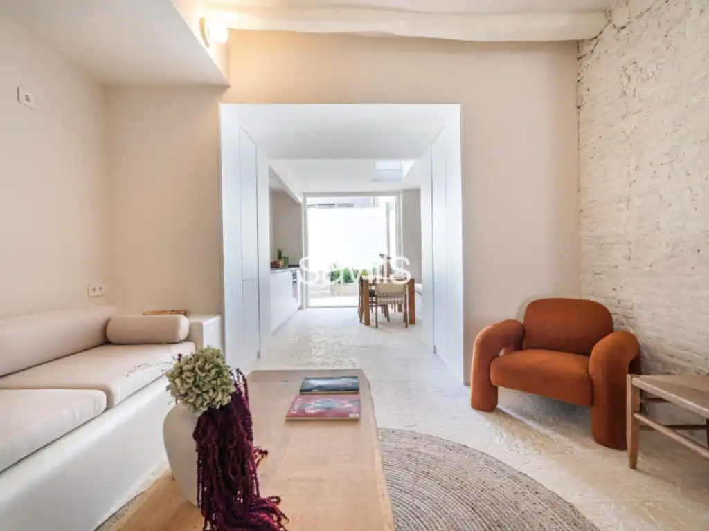Sala de estar de Casa o chalet en venta en Sant Martí