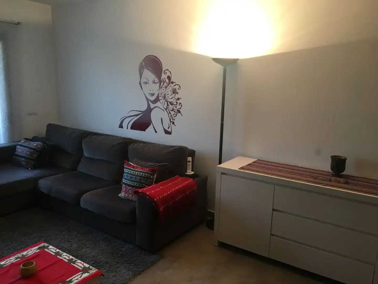 Sala d'estar de Pis en venda en El Vendrell amb Aire condicionat i Balcó