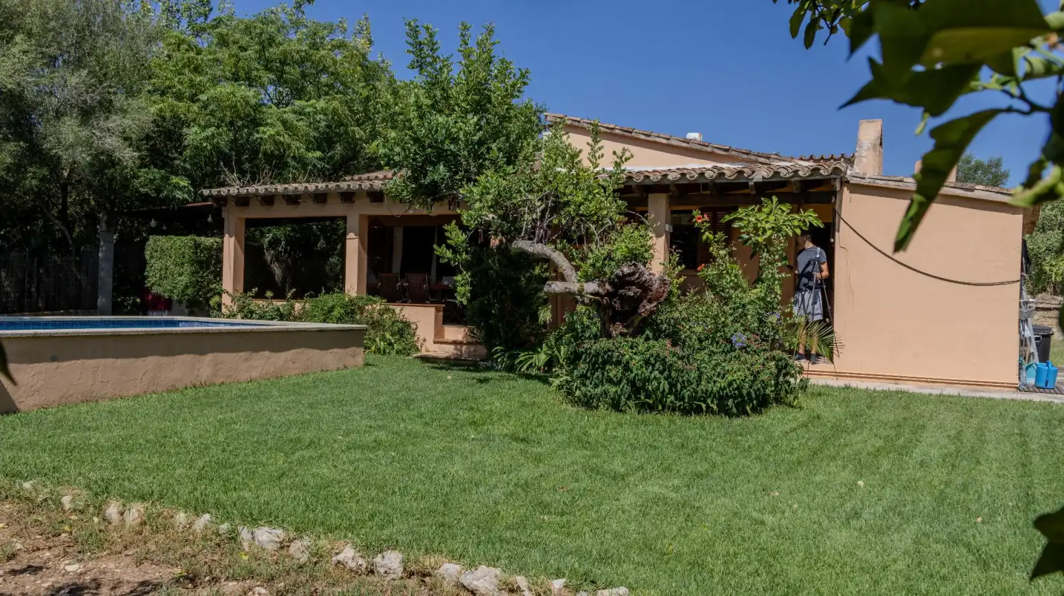 Jardí de Casa o xalet en venda en Pollença amb Aire condicionat, Terrassa i Traster