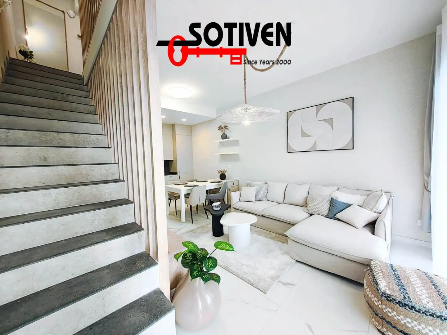 Sala de estar de Casa adosada en venta en Guía de Isora con Terraza