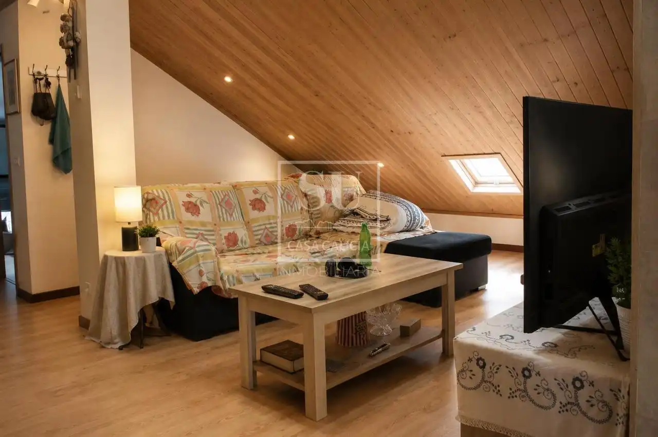 Living room of Houses for sale in Baiona  with Heating, Private garden and Terrace