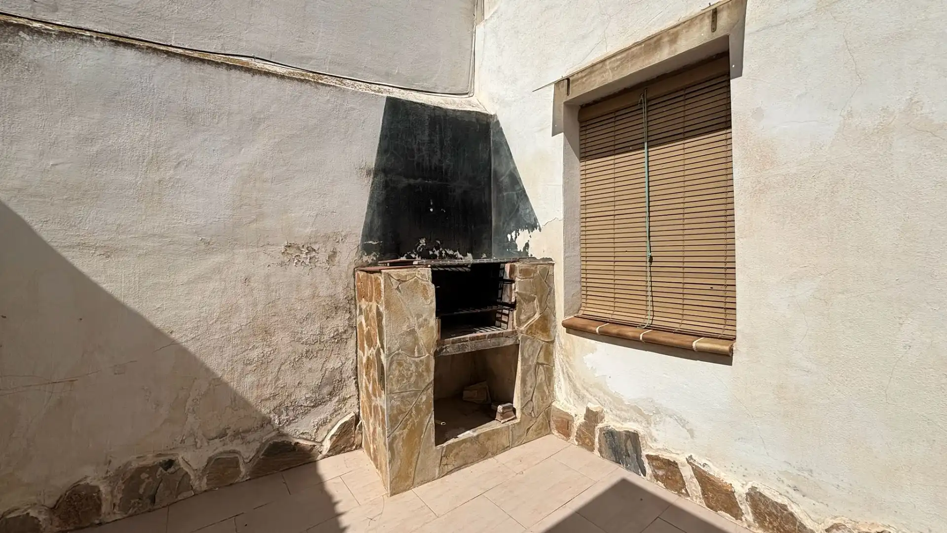 Terraza de Casa o chalet en venta en Fuente Álamo de Murcia con Jardín privado y Amueblado