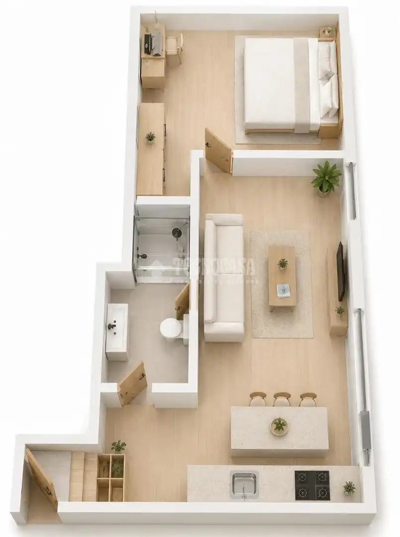 Sala de estar de Piso en venta en Madrid con Aire acondicionado