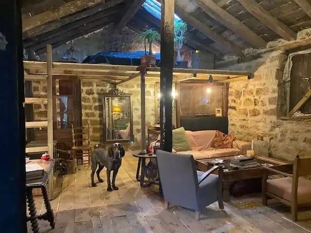 Sala d'estar de Casa o xalet en venda en Luena  amb Jardí privat
