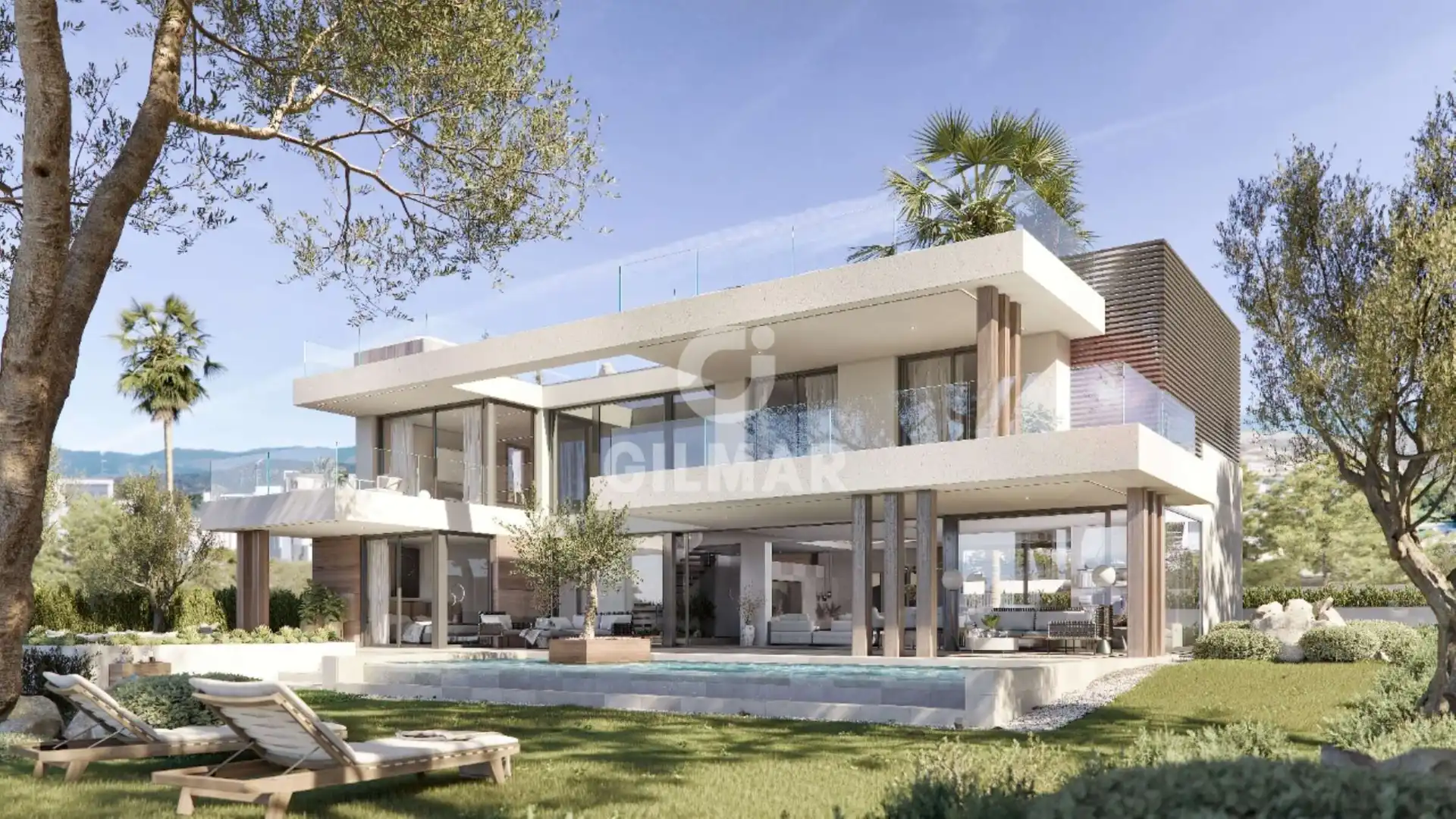 Chalet con piscina en venta en Los Flamingos, imagen 2