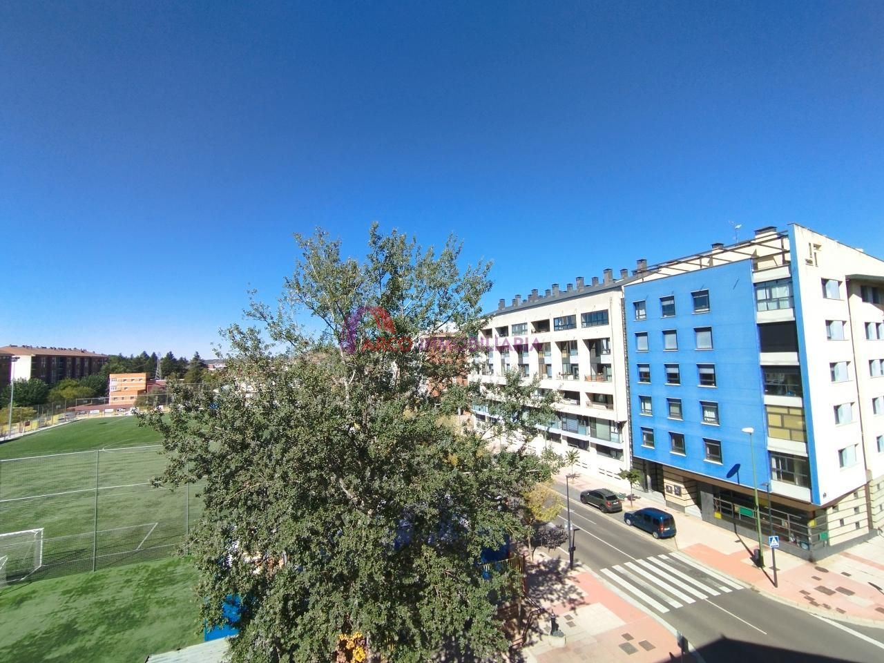 Exterior view of Flat to rent in Burgos Capital  with Heating, Parquet flooring and Furnished