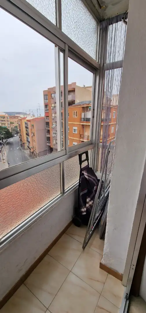 Balcony of Flat for sale in Alicante / Alacant  with Air Conditioner, Heating and Furnished