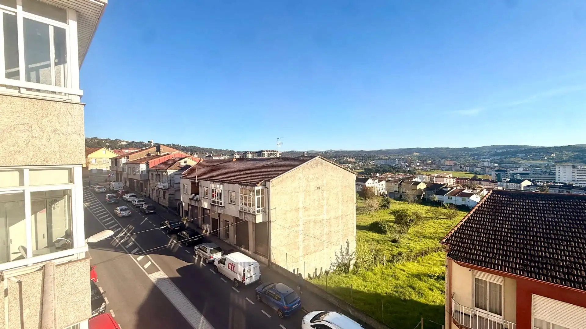 Exterior view of Flat for sale in Ourense Capital   with Heating, Storage room and Furnished