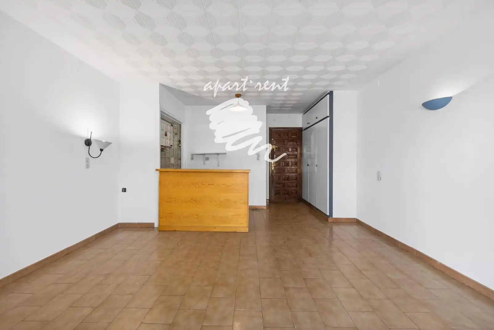 Sala de estar de Piso en venta en Roses con Terraza, Piscina y Balcón