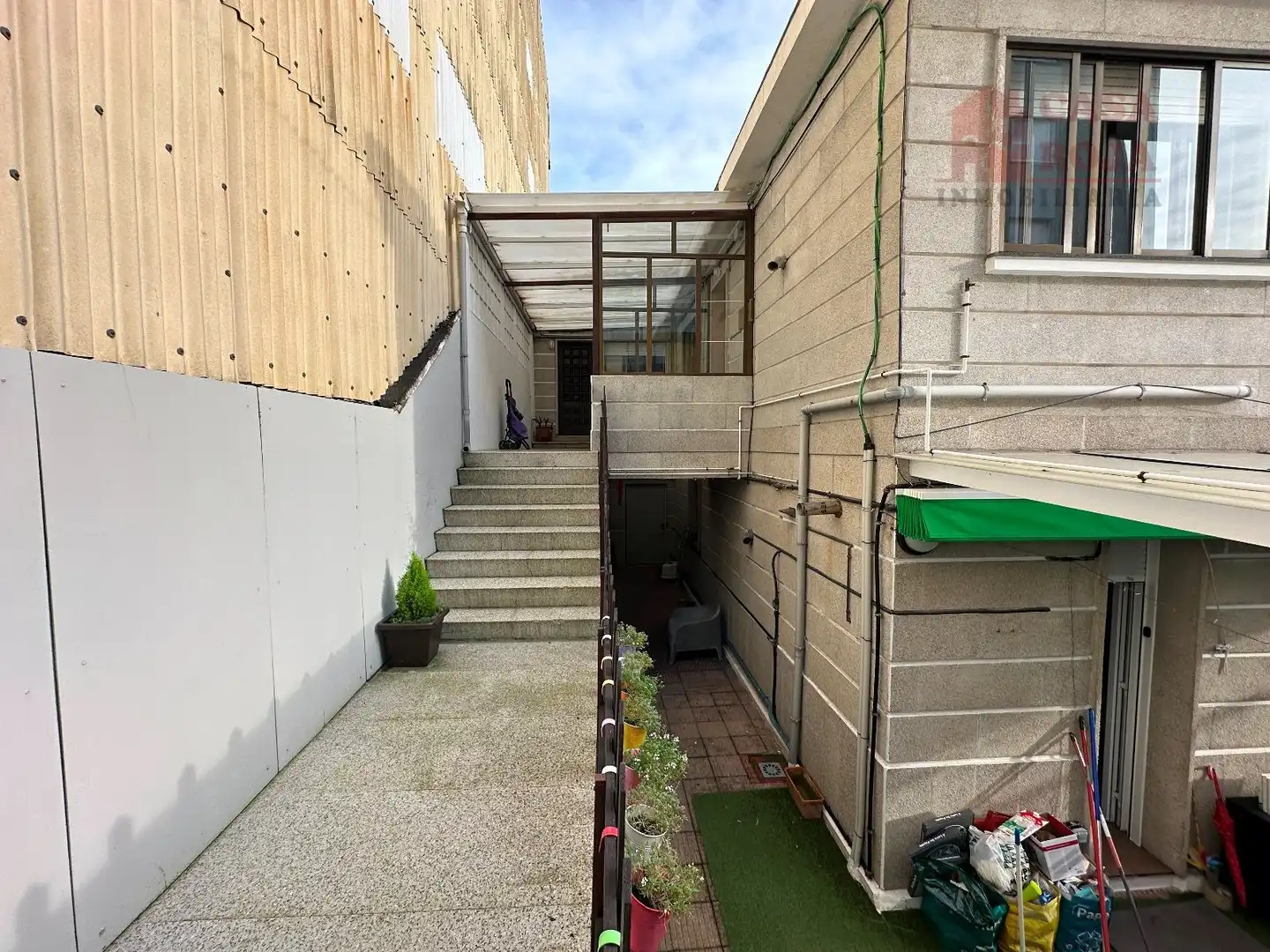 Vista exterior de Terreno en venta en Cangas 