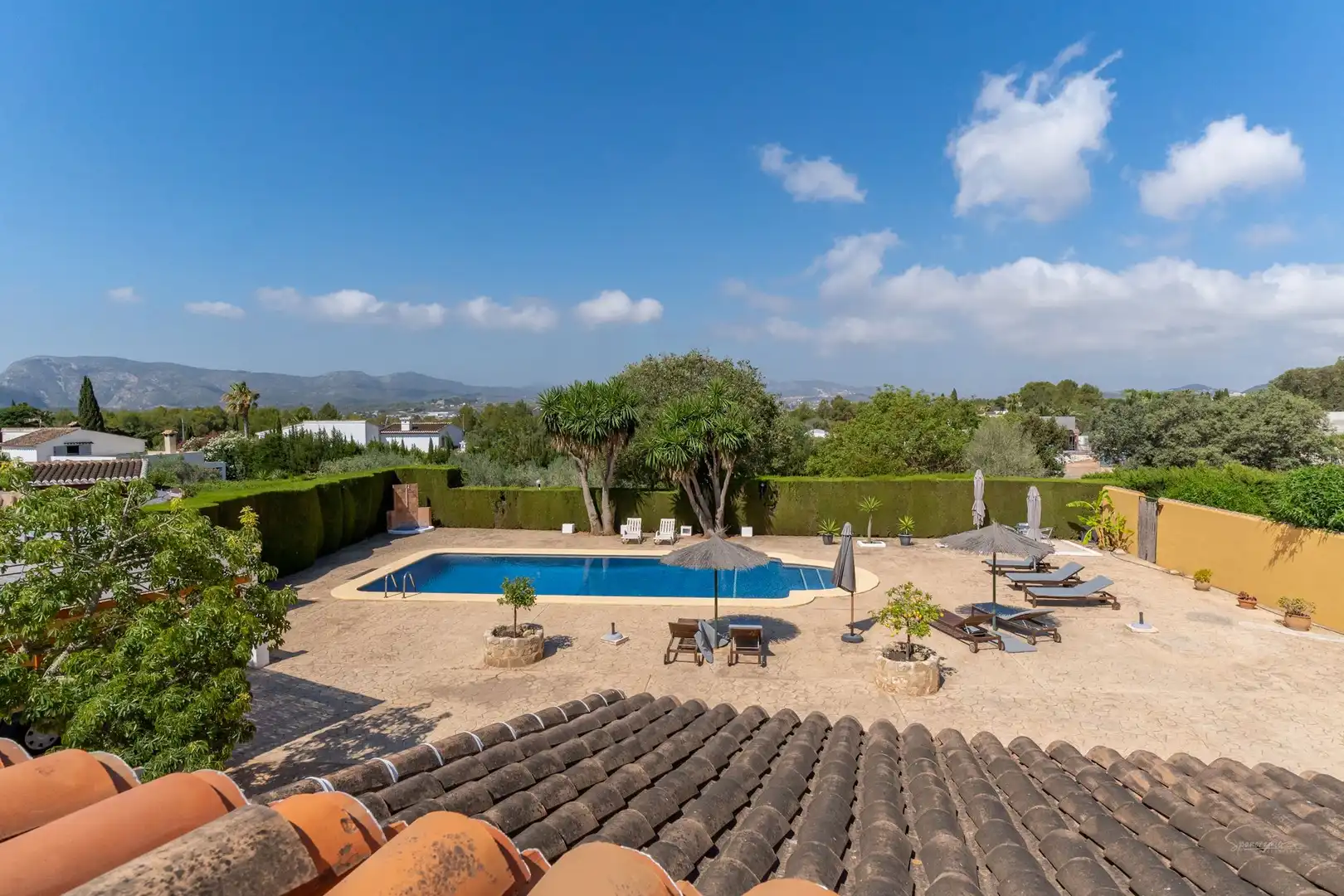 Garden of Houses for sale in Jávea / Xàbia  with Air Conditioner, Heating and Private garden