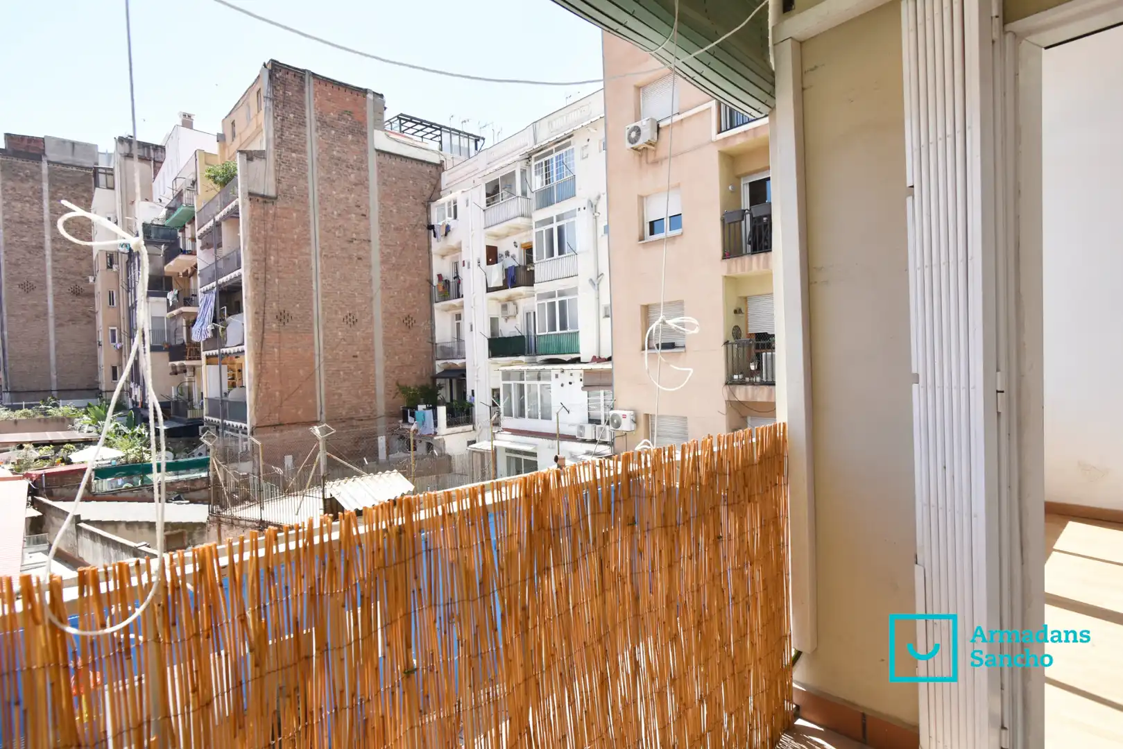Balcony of Flat for sale in Barcelona  with Air Conditioner, Parquet flooring and Oven