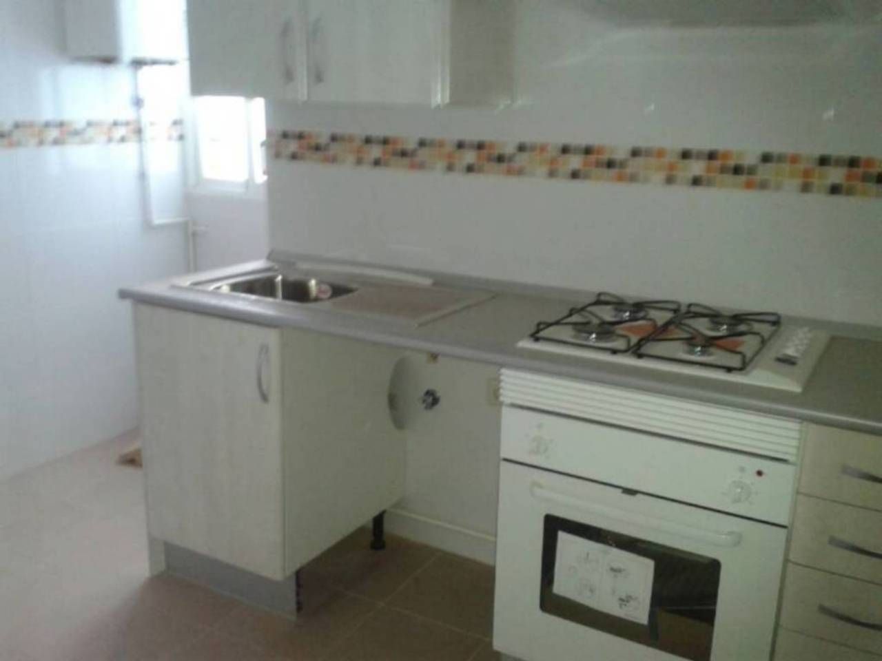 Kitchen of Apartment for sale in  Albacete Capital  with Heating, Storage room and Balcony