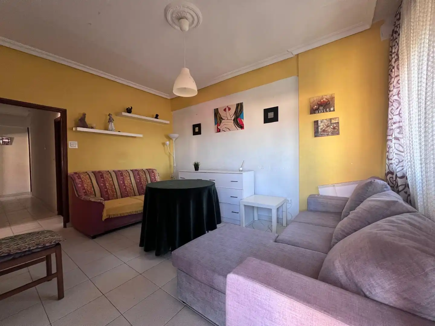 Living room of Flat for sale in Cáceres  with Furnished