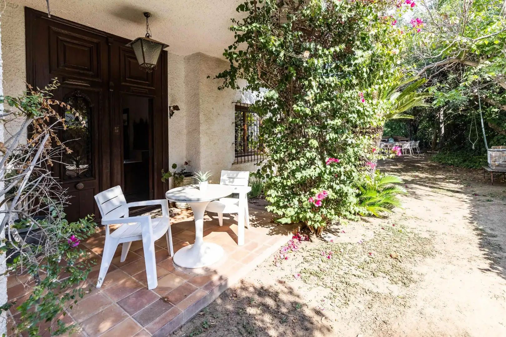 Garden of Houses for sale in Rocafort  with Air Conditioner, Heating and Private garden
