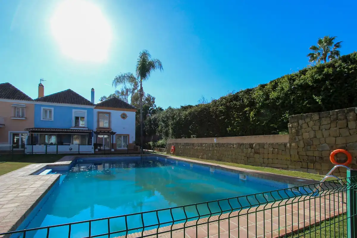 Swimming pool of Detached homes for sale in Marbella  with Air Conditioner, Furnished and Balcony