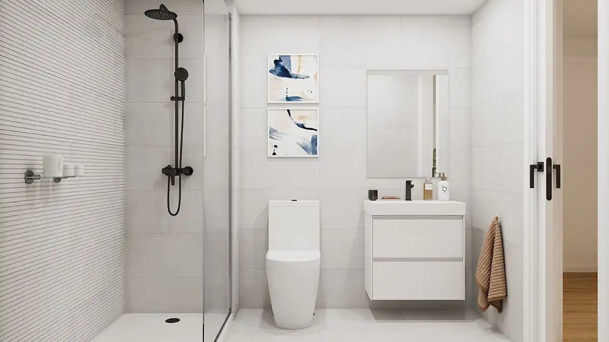 Baño de Piso en venta en Málaga con Aire acondicionado, Calefacción y Terraza