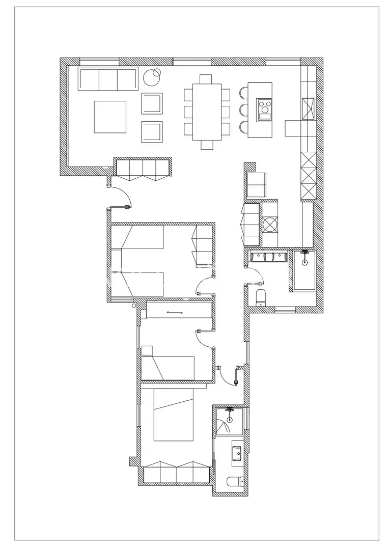 Wohnung zur Miete in Madrid mit Klimaanlage, Heizung und Parkett