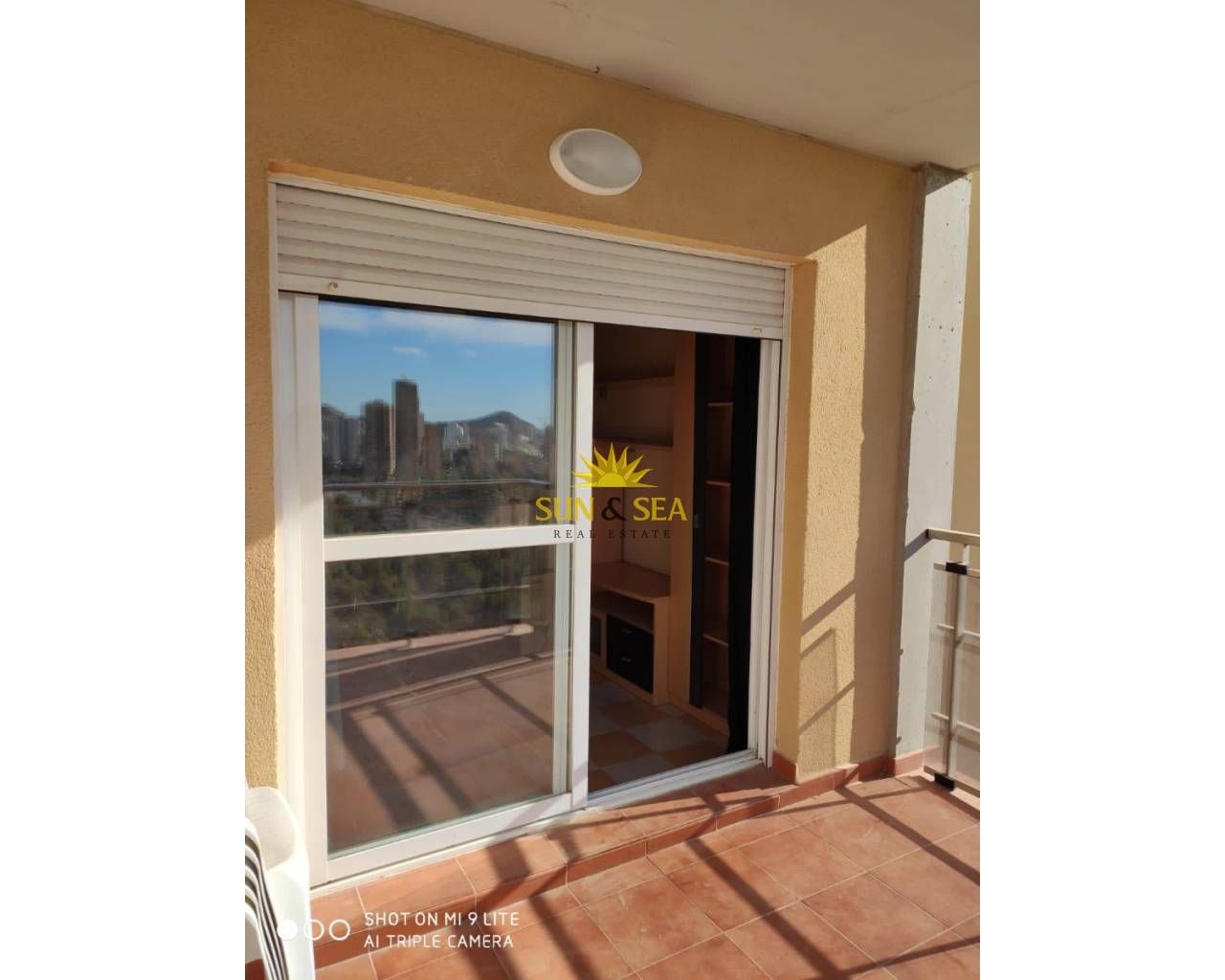 Terrassa de Apartament de lloguer en Benidorm amb Calefacció, Terrassa i Piscina