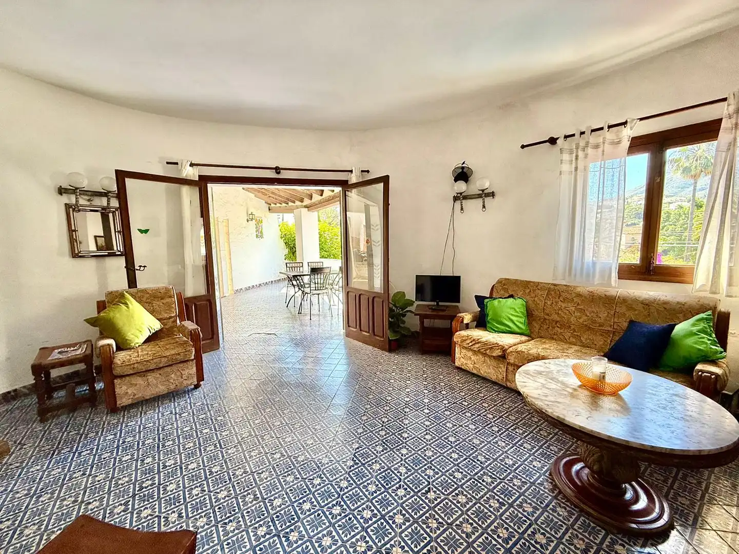 Living room of Houses for sale in Dénia  with Terrace, Storage room and Swimming Pool