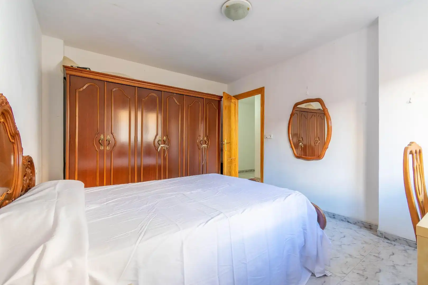 Bedroom of Flat for sale in Almería  with Terrace