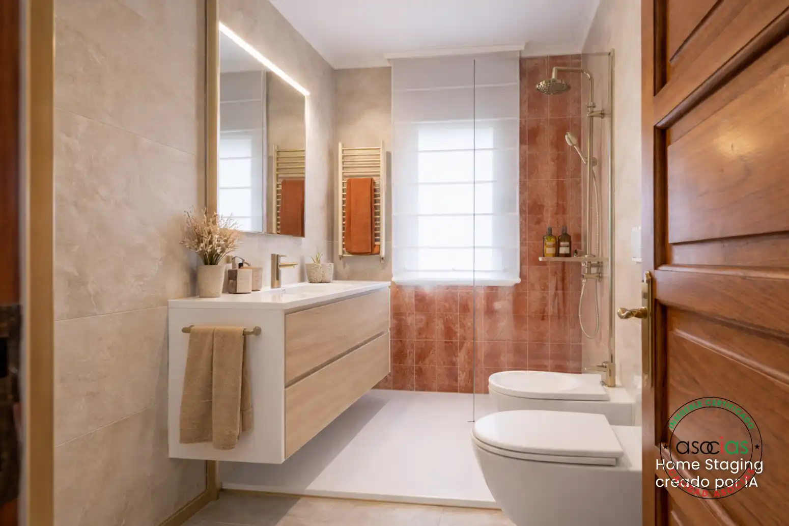Baño de Piso en venta en Gijón  con Calefacción y Jardín privado