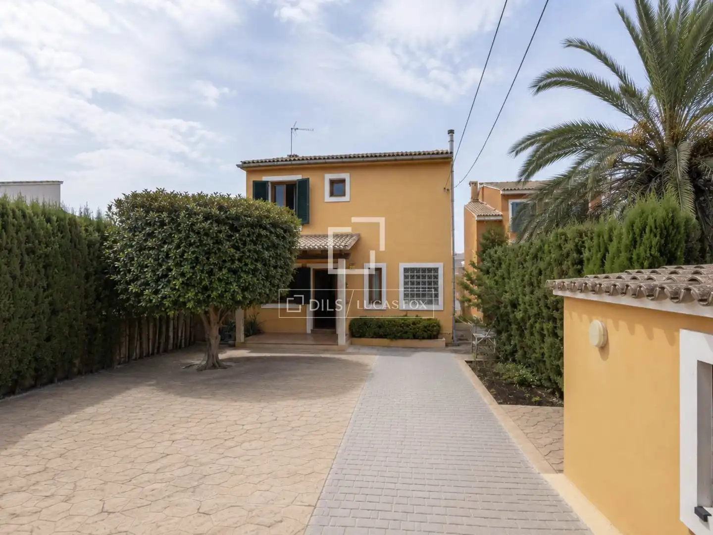 Vista exterior de Casa o xalet de lloguer en Llucmajor amb Aire condicionat, Calefacció i Jardí privat