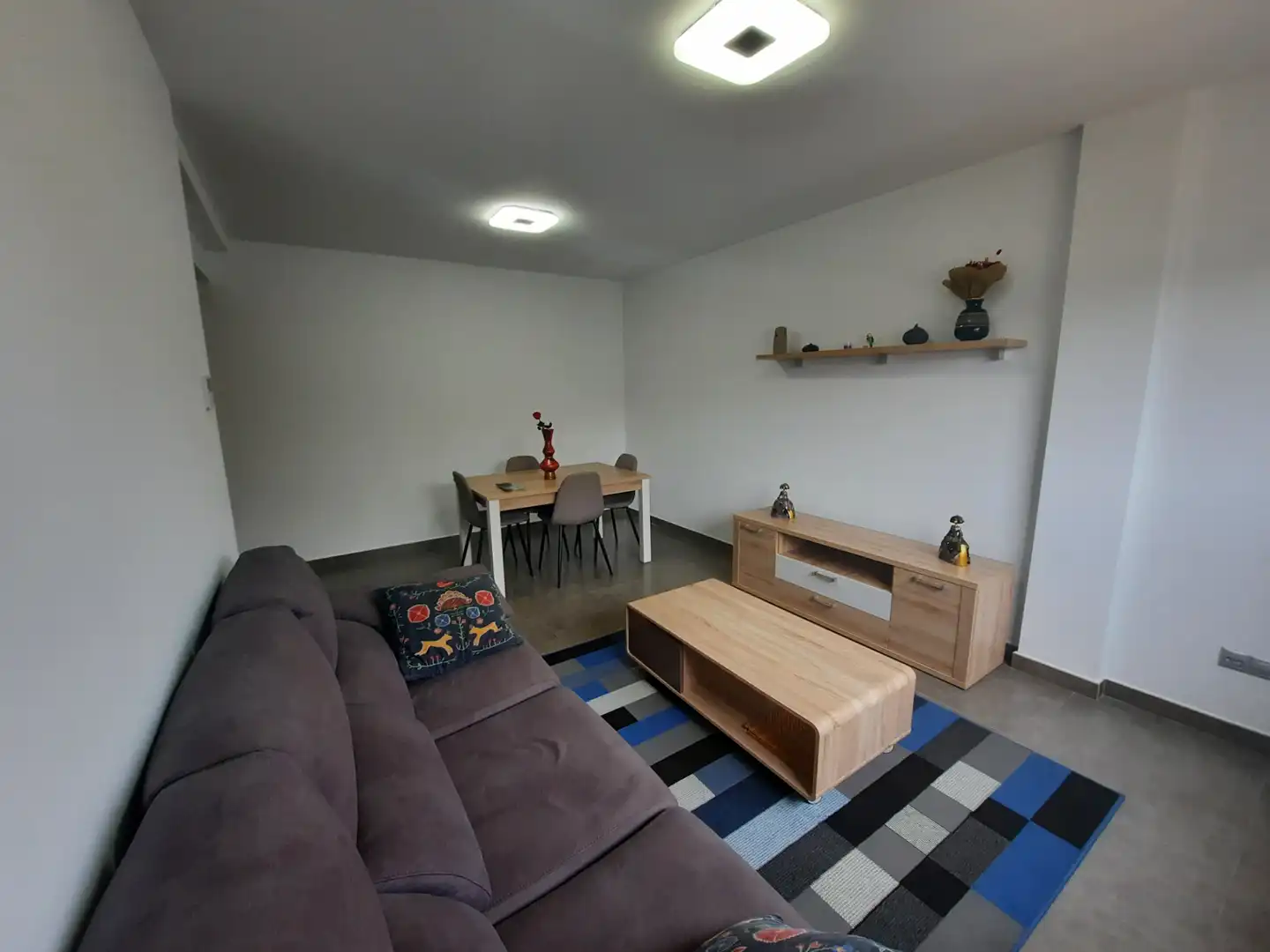 Wohnzimmer von Wohnung zur Miete in Manises mit Klimaanlage, Heizung und Möbliert