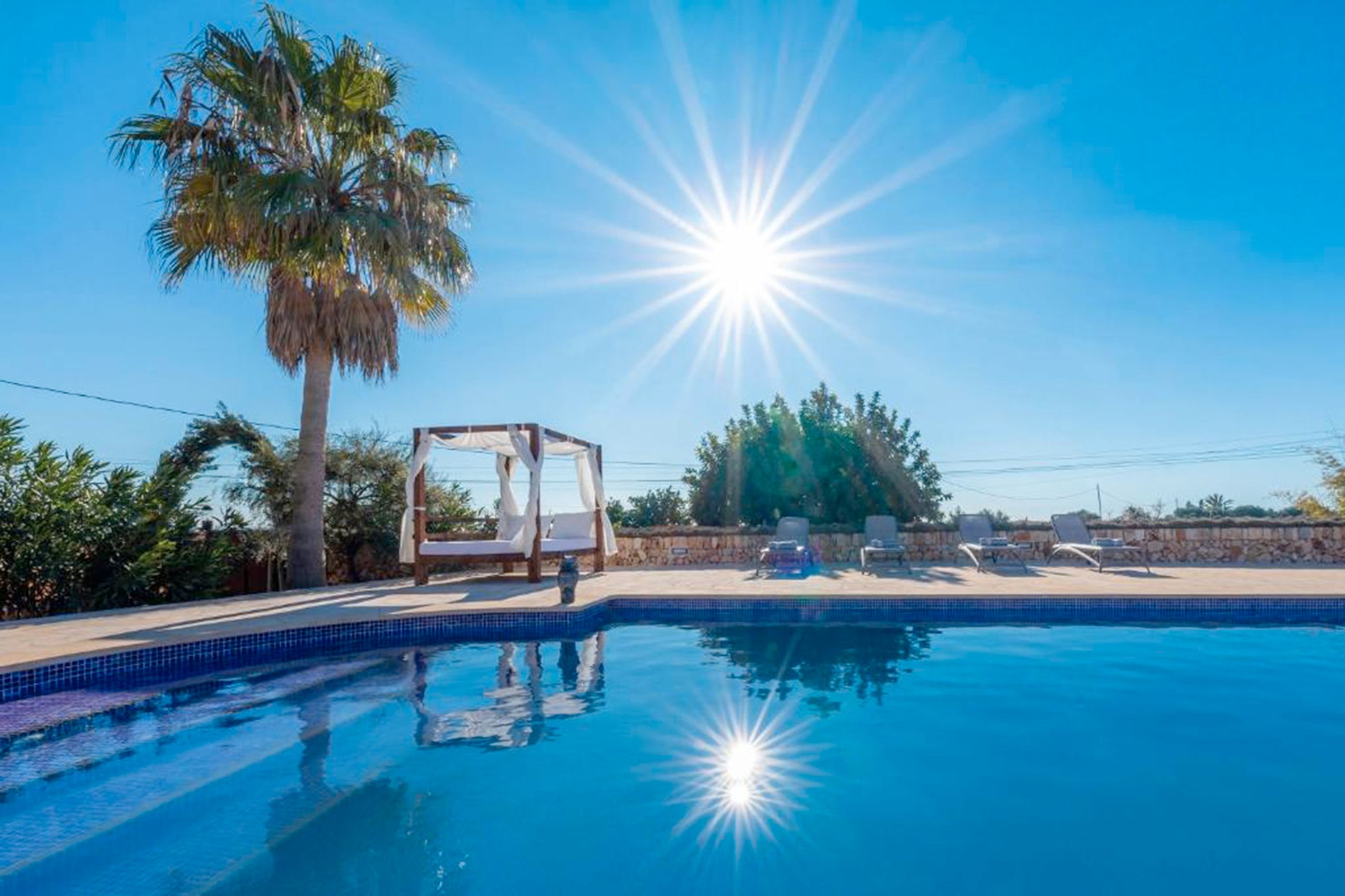 Swimming pool of House or chalet to rent in Santanyí  with Private garden, Swimming Pool and Furnished