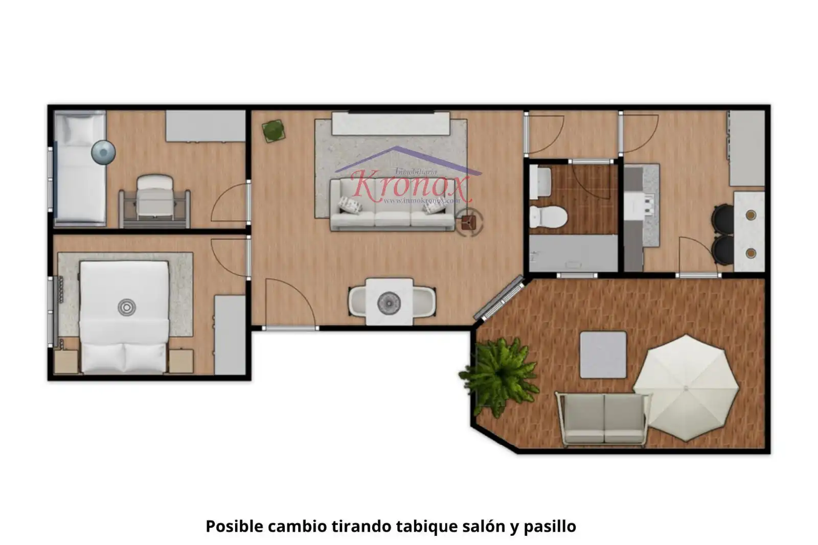 Piso en venta en Madrid con Aire acondicionado, Calefacción y Amueblado