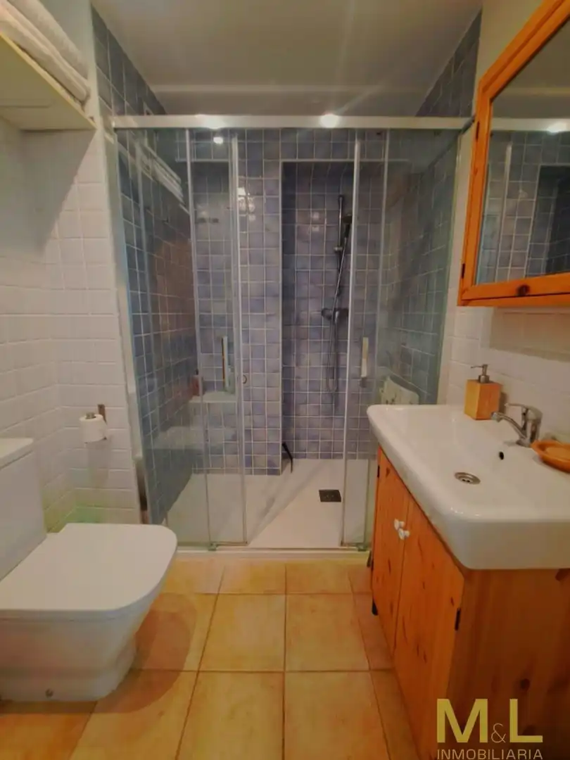Baño de Casa o chalet de alquiler en El Puig de Santa Maria con Aire acondicionado, Jardín privado y Terraza