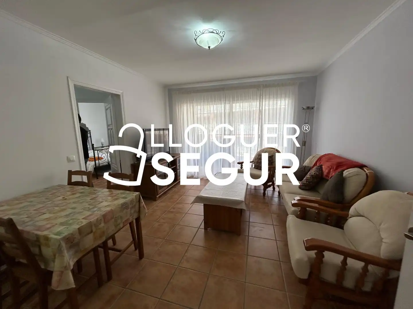 Sala de estar de Piso de alquiler en Tossa de Mar con Terraza y Amueblado