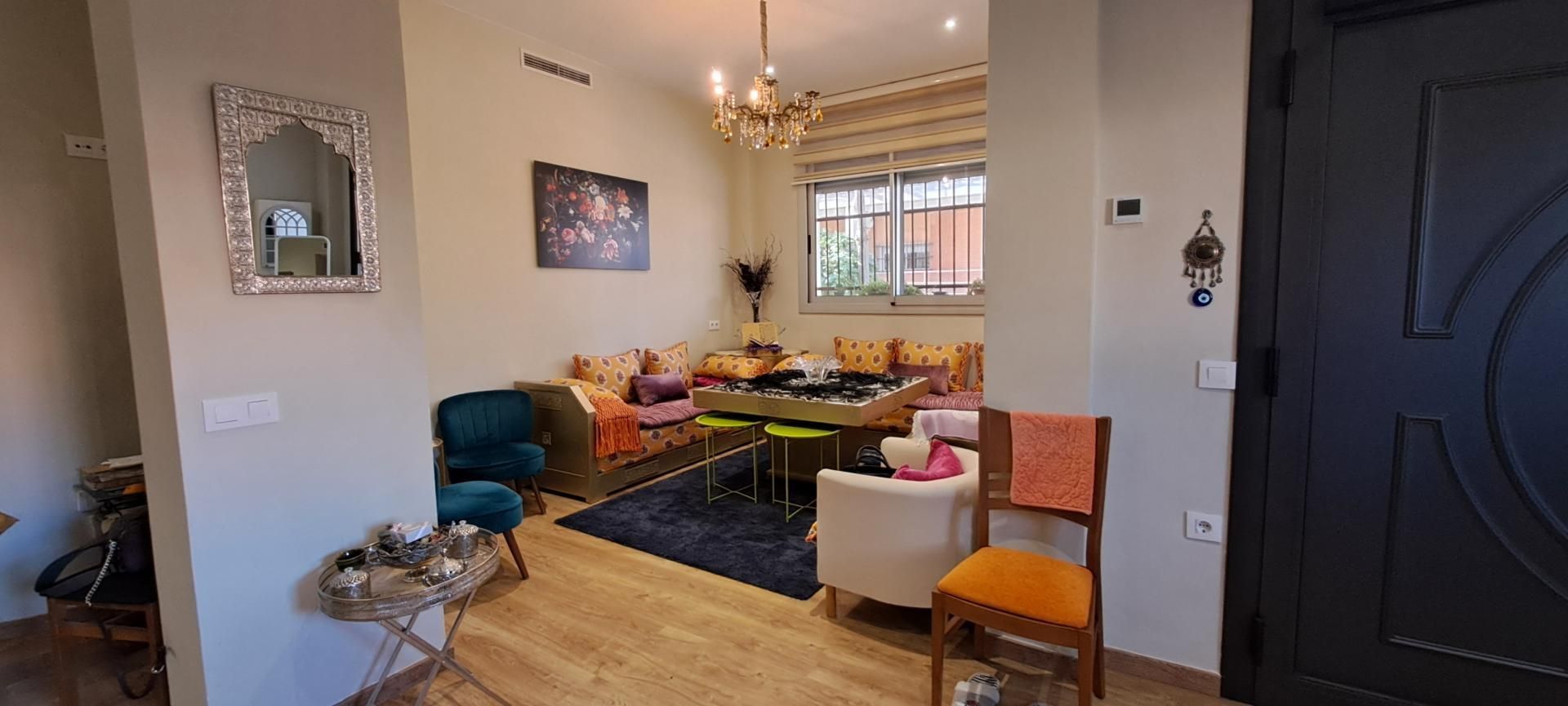 Sala d'estar de Pis en venda en Terrassa amb Aire condicionat i Calefacció