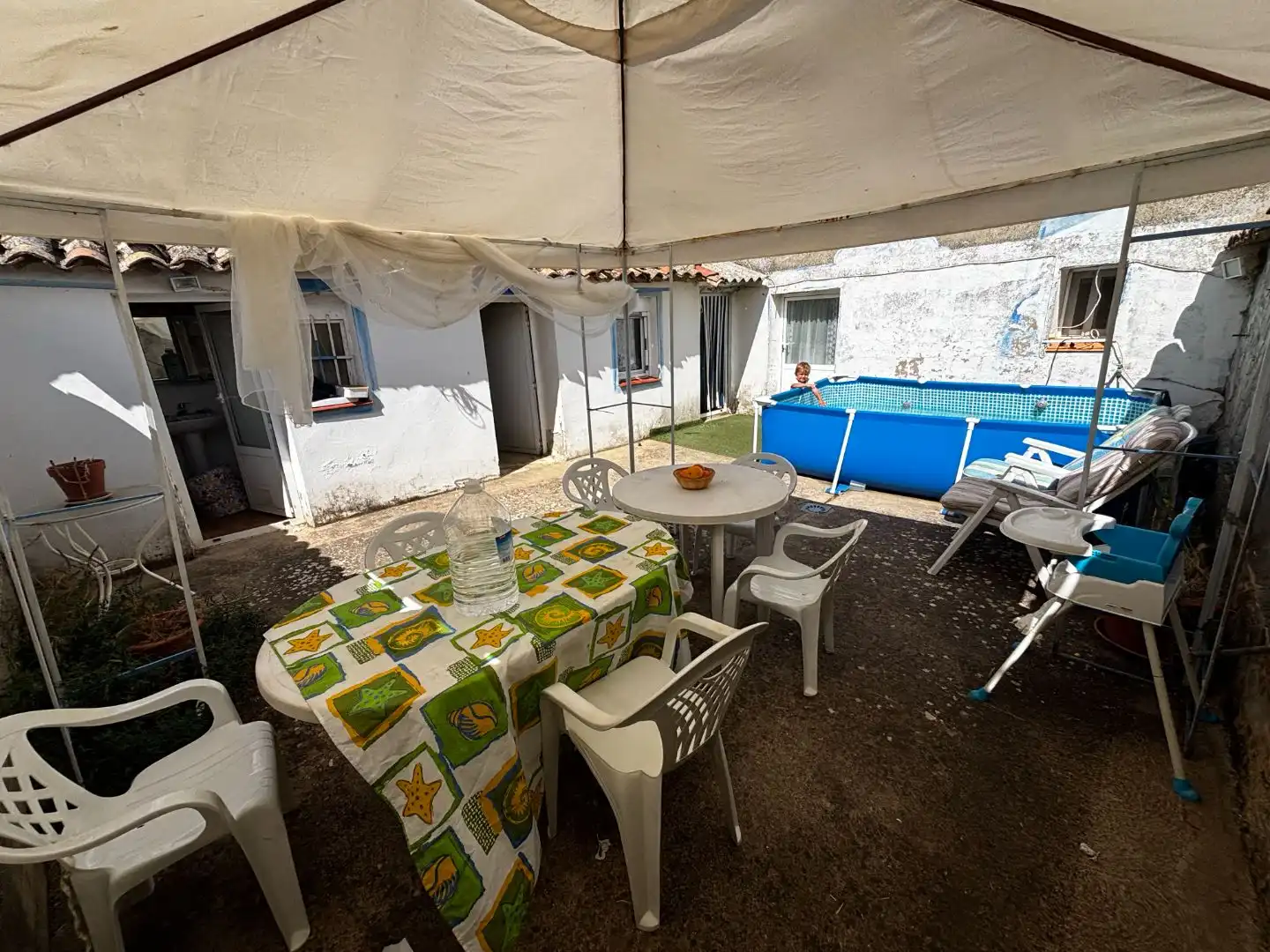 Terrassa de Casa o xalet en venda en Requena de Campos, Palencia