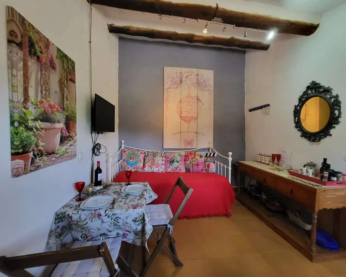 Schlafzimmer von Country house zum Verkauf in L'Ametlla de Mar  mit Privatgarten, Terrasse und Abstellraum