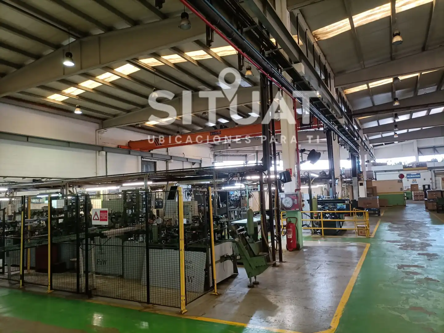 Vista exterior de Nave industrial de alquiler en Barberà del Vallès con Calefacción y Alarma