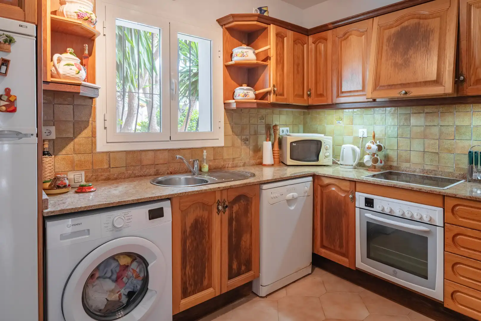 Cocina de Casa o chalet en venta en Jávea / Xàbia con Jardín privado, Terraza y Piscina