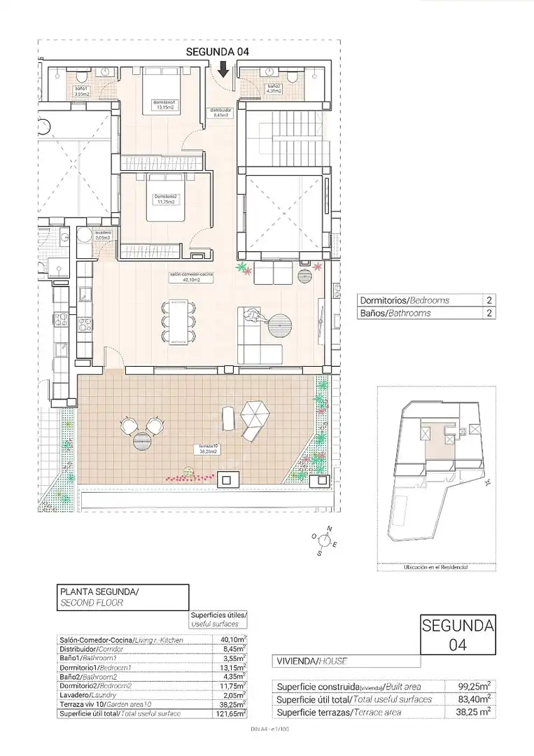 Apartment with terrace for sale in Hondón de las Nieves / El Fondó de les Neus, imagen 33