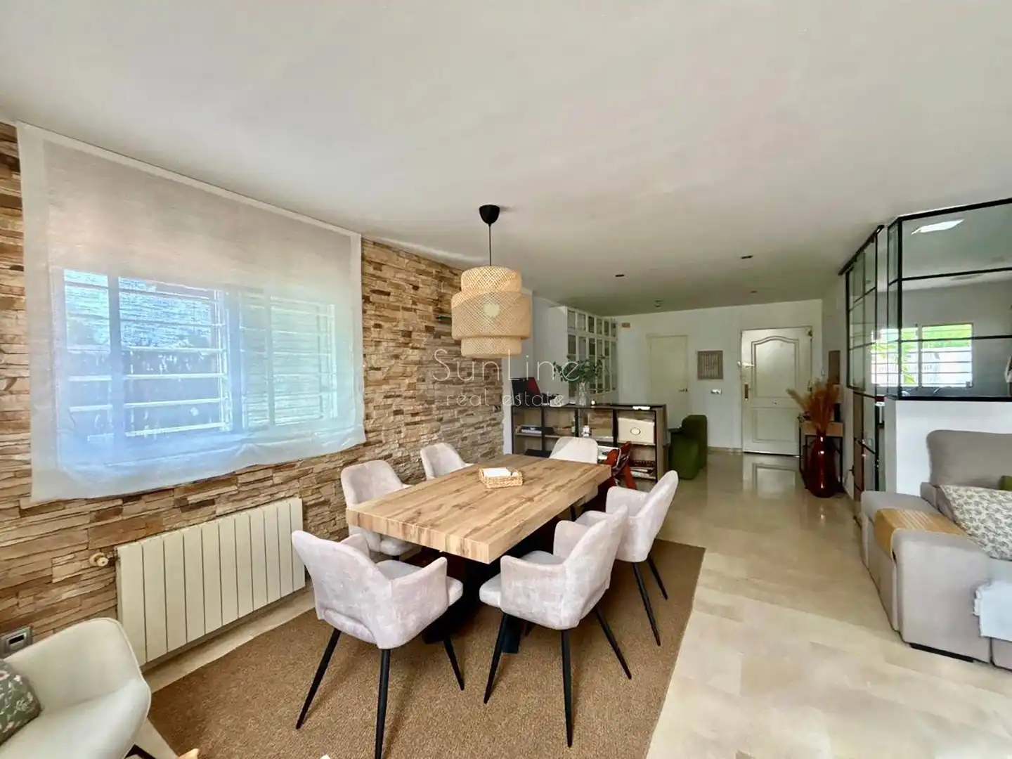 Comedor de Casa o chalet en venta en Moncada con Aire acondicionado, Jardín privado y Terraza