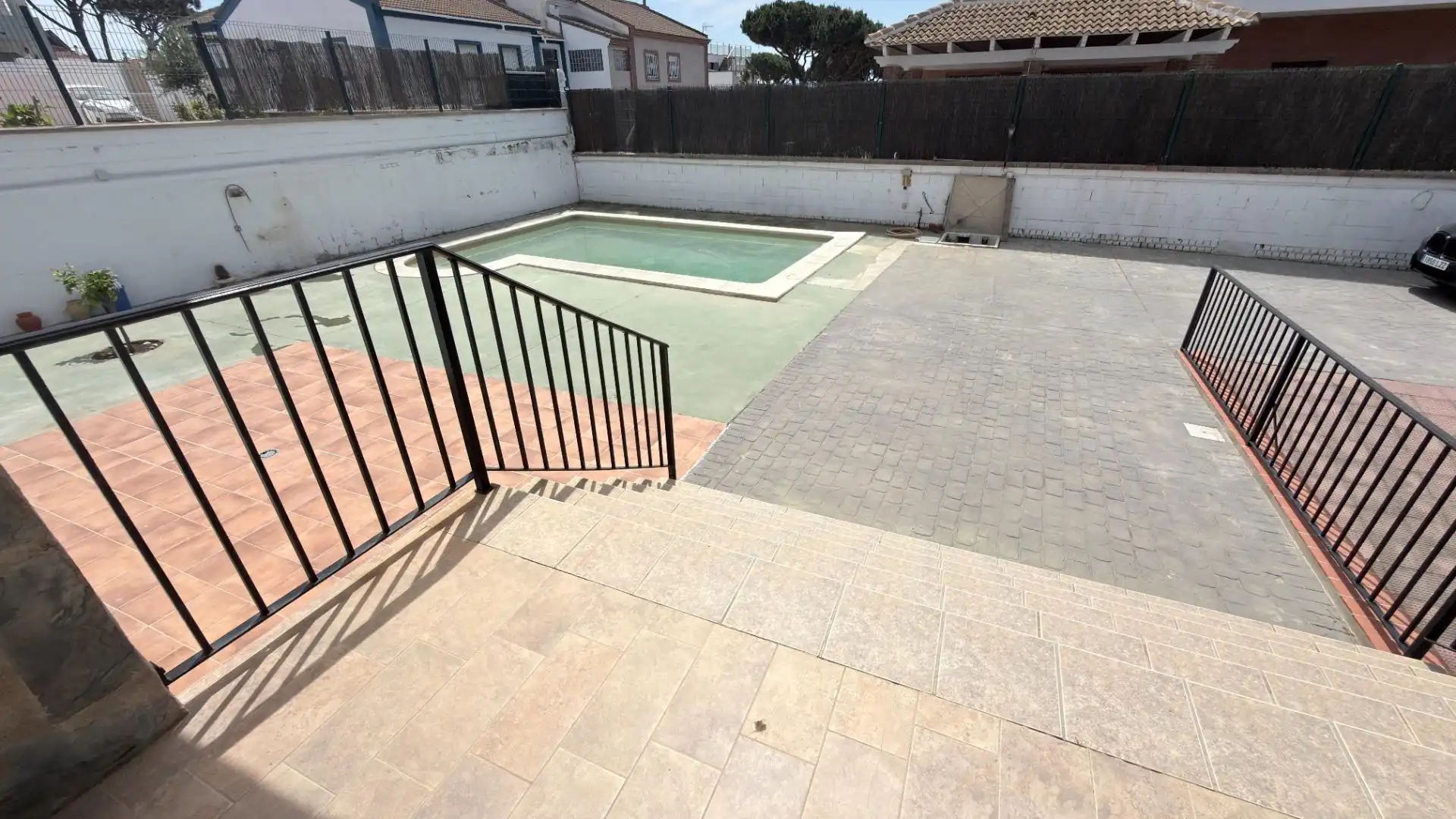 Piscina de Casa adosada en venta en Mazagón con Aire acondicionado, Trastero y Piscina