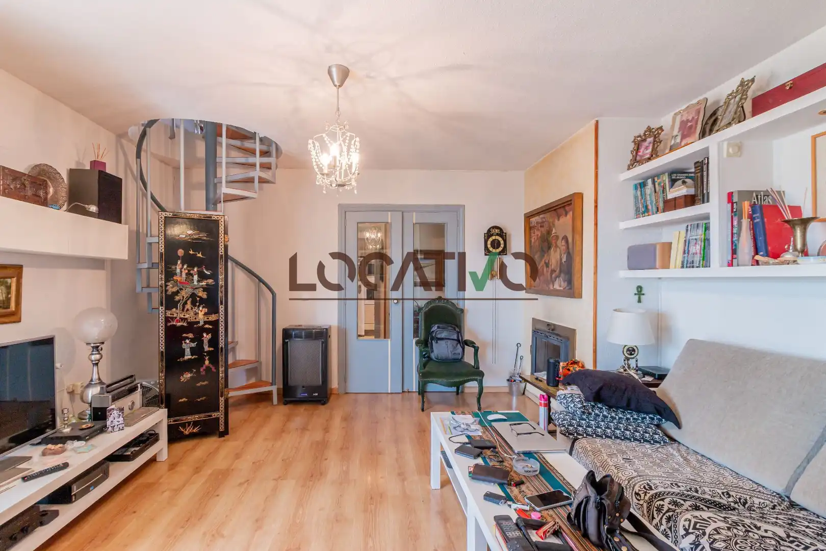 Sala d'estar de Dúplex en venda en Alpedrete amb Aire condicionat, Calefacció i Terrassa