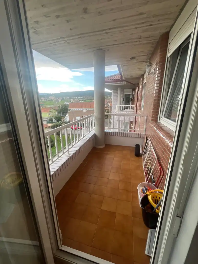 Terrasse von Wohnung zum Verkauf in Bárcena de Cicero mit Heizung, Terrasse und Möbliert