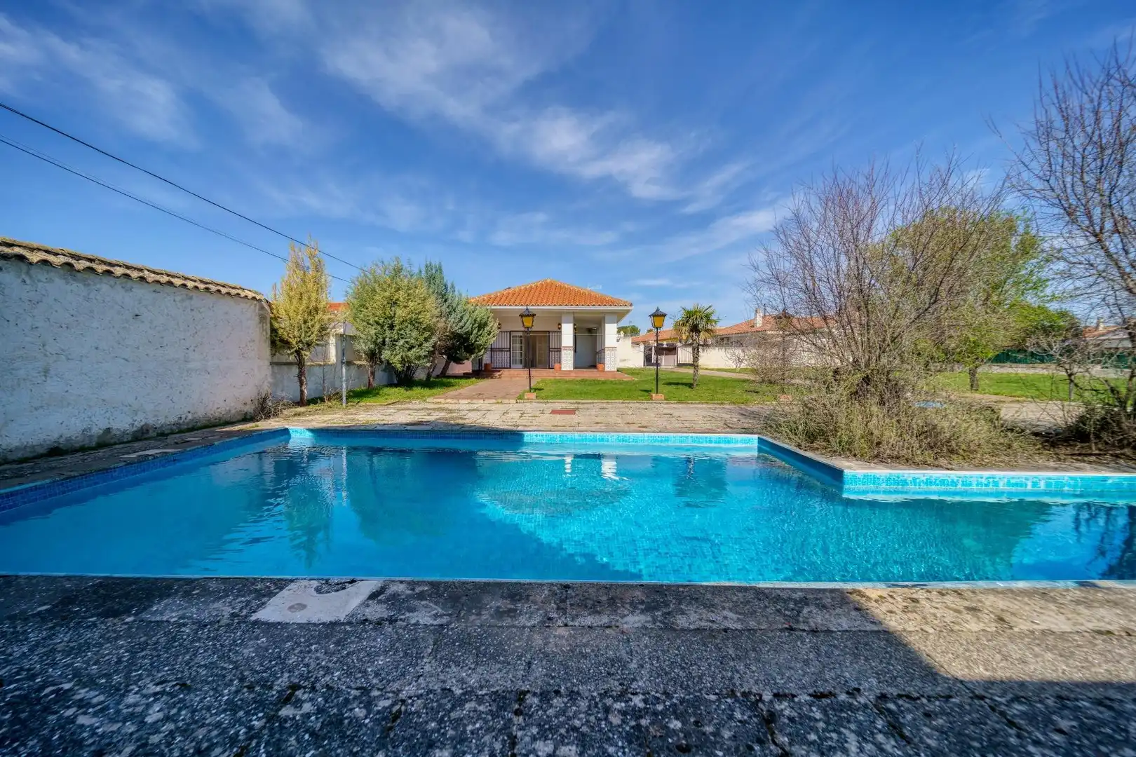 Piscina de Casa o chalet en venta en Villamanrique de Tajo con Aire acondicionado, Calefacción y Jardín privado