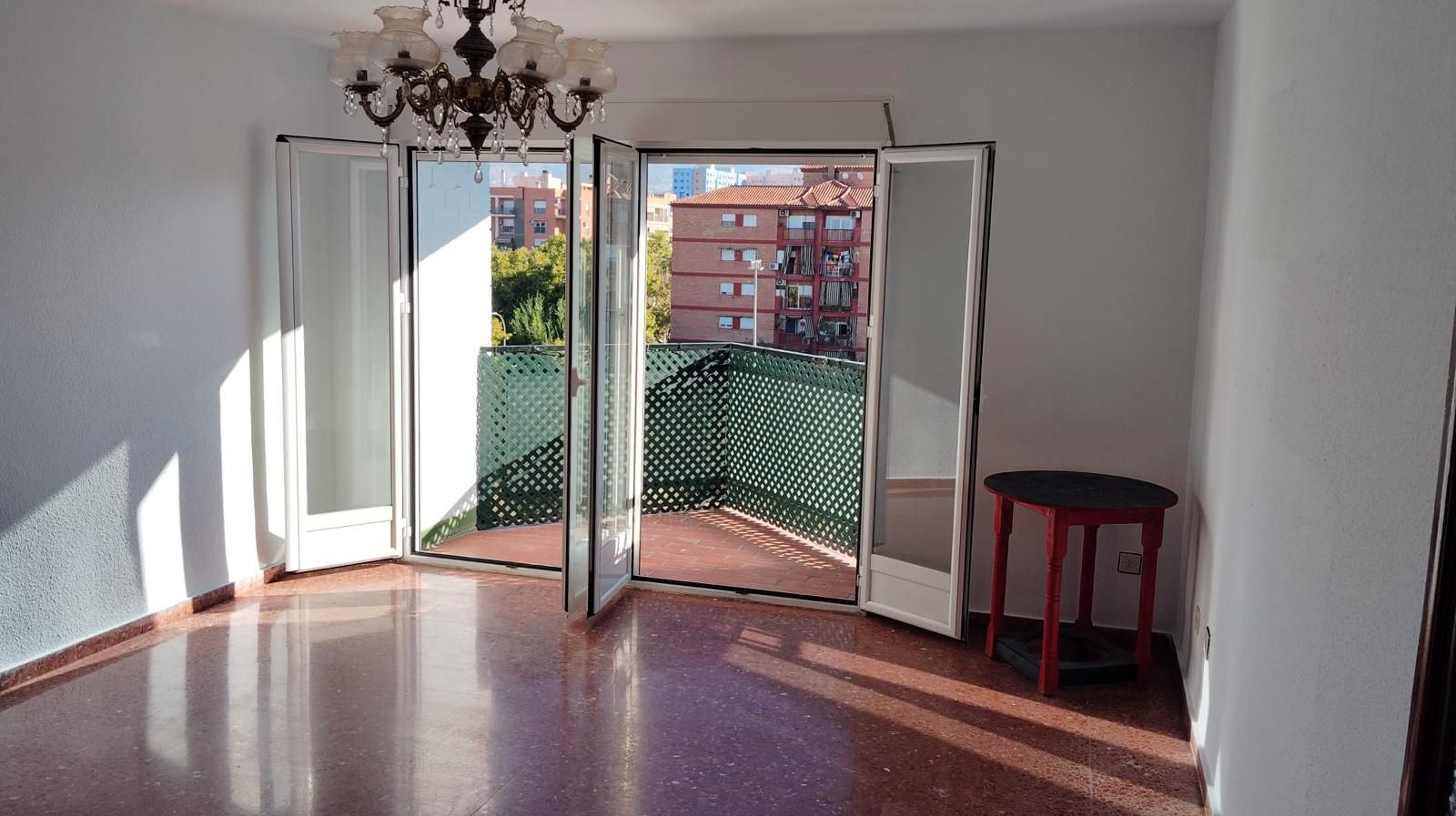 Bedroom of Flat for sale in  Granada Capital  with Terrace and Storage room