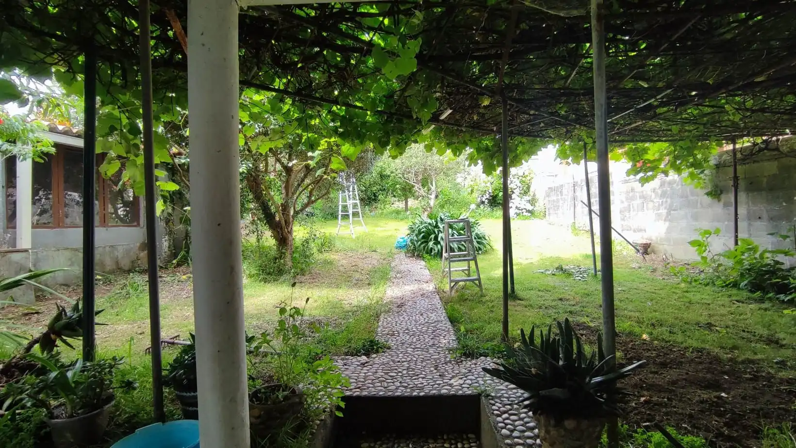 Jardín de Casa o chalet de alquiler en Oleiros con Jardín privado, Terraza y Amueblado