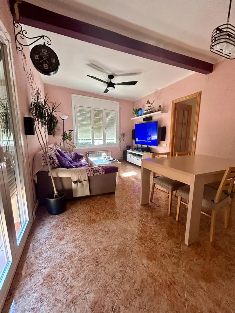 Sala de estar de Piso en venta en Masquefa con Calefacción y Balcón