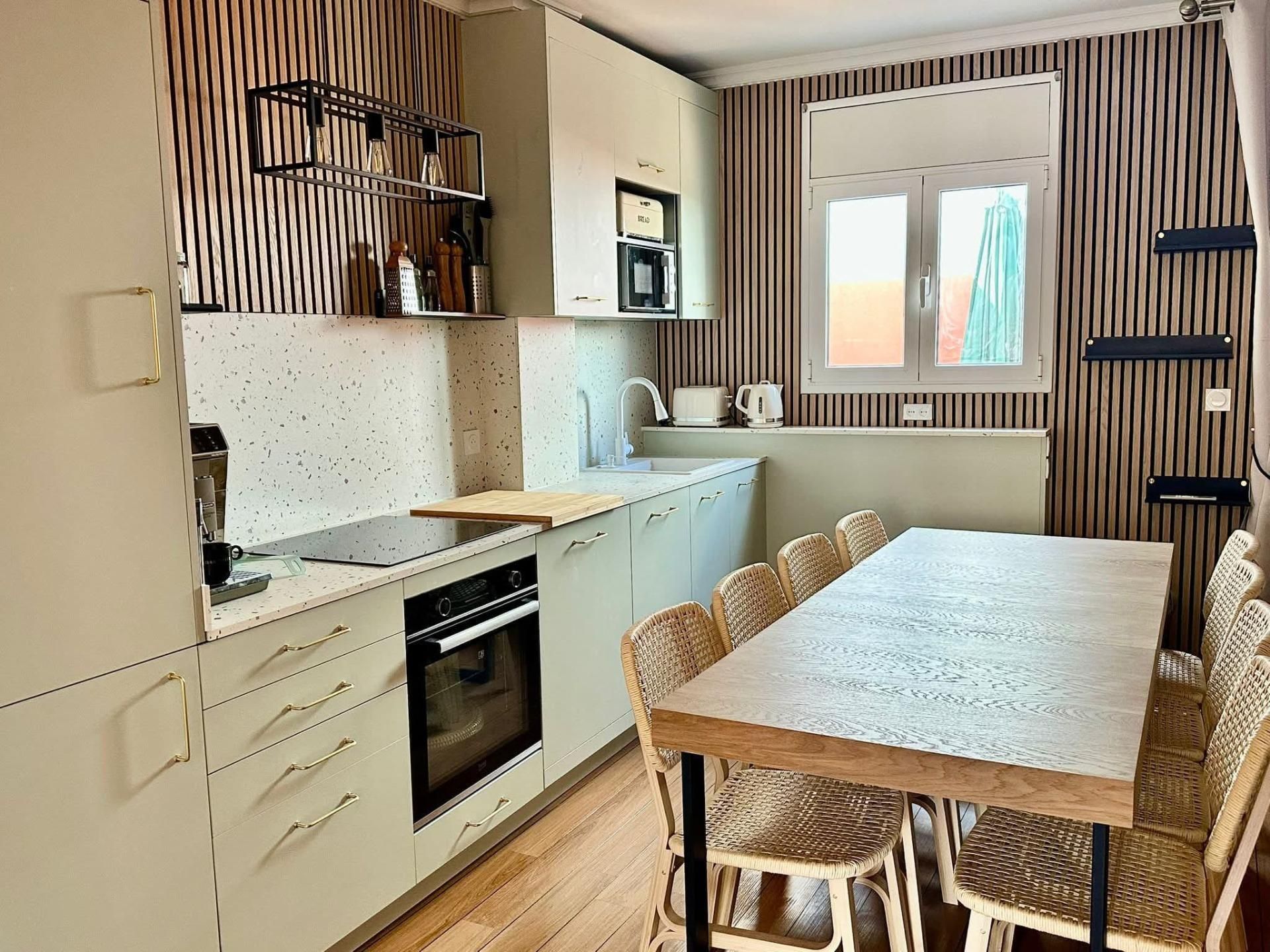 Kitchen of Single-family semi-detached for sale in Empuriabrava  with Air Conditioner and Terrace