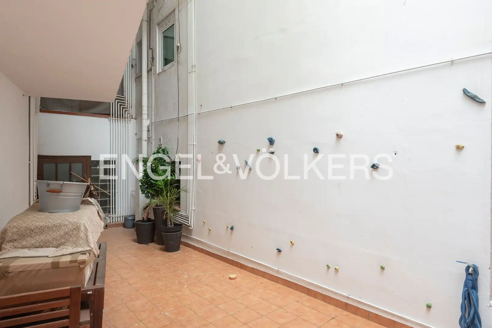 Balcony of Flat for sale in Barcelona  with Air Conditioner, Heating and Parquet flooring