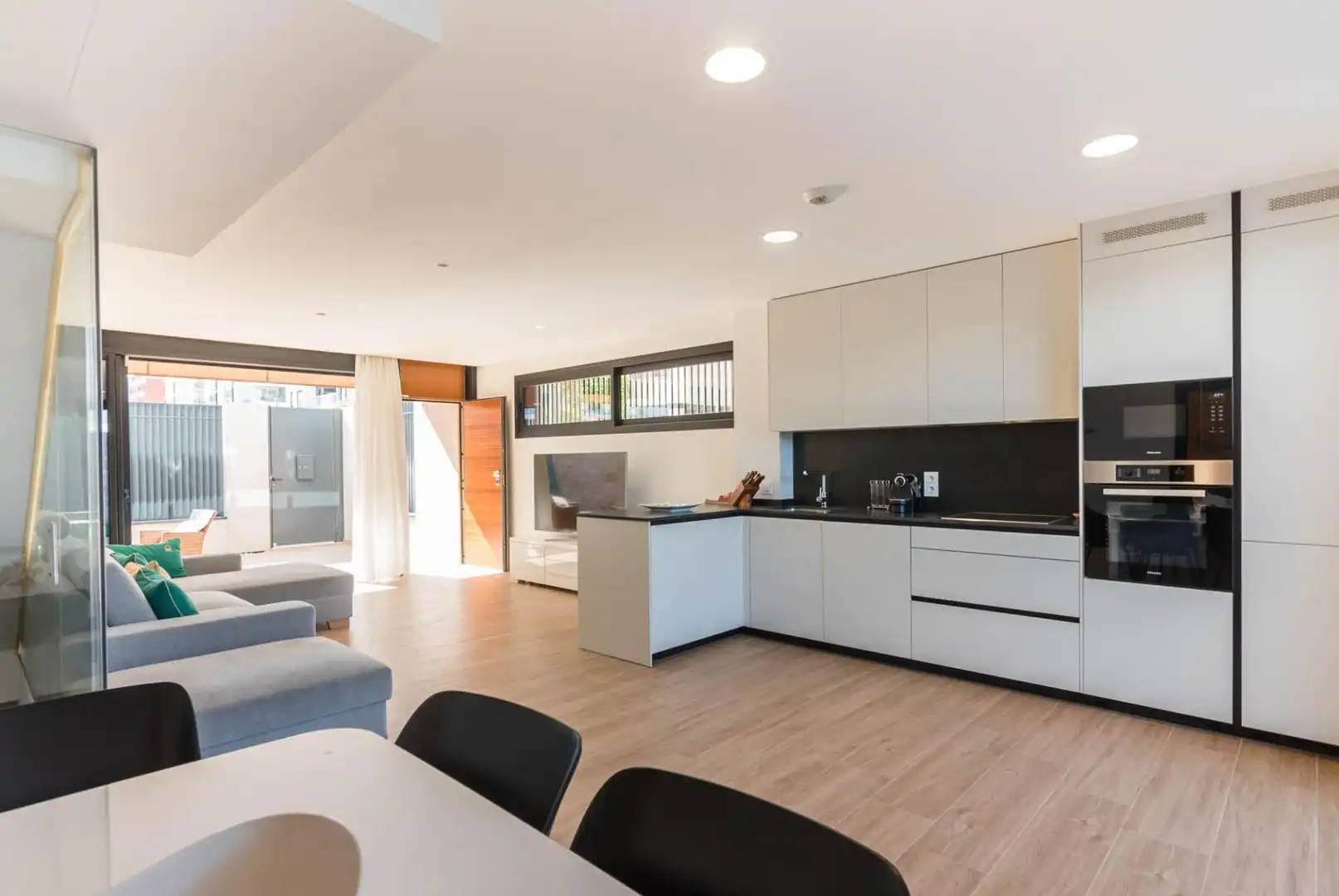 Küche von Maisonette zum Verkauf in Murcia mit Klimaanlage und Terrasse