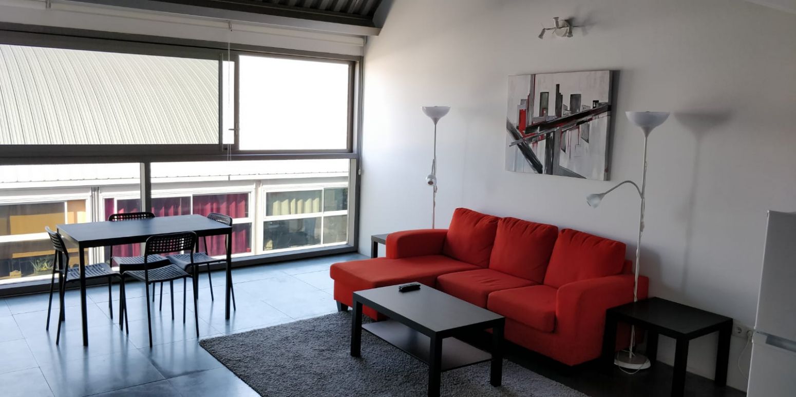Living room of Flat to rent in Alcalá de Henares  with Air Conditioner, Heating and Private garden